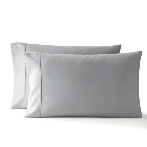 Serta So Soft Light Gray Pillowcases, Standard/Queen (2 Count)