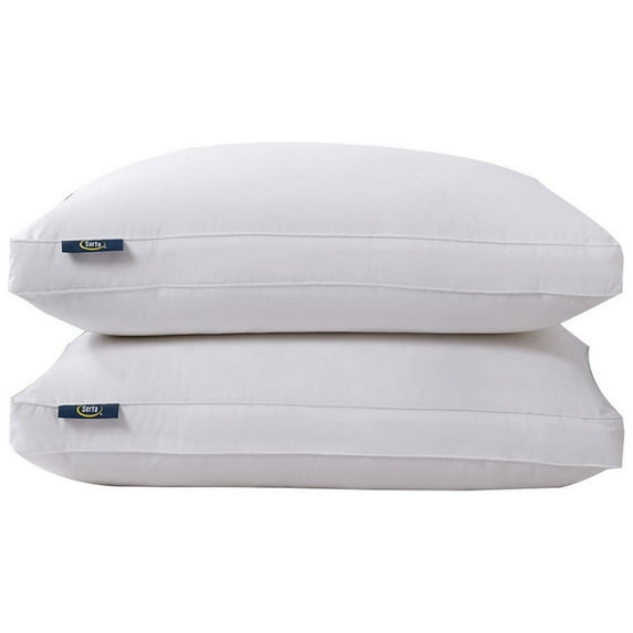Serta TENCEL™ Lyocell and Cotton Blend European Down Medium Firm Pillow