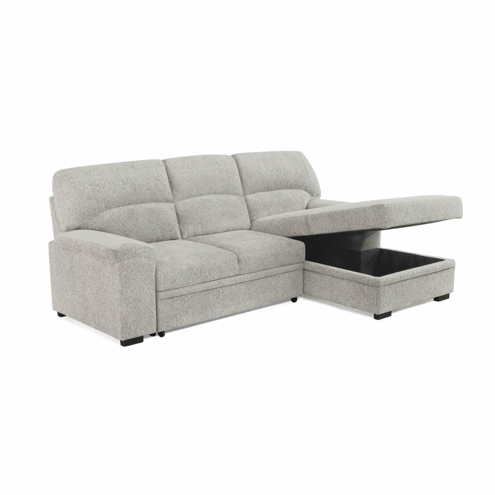 Gray tyson 4 piece l modular sectional sofa deals