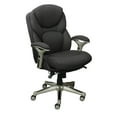 thumbnail image 1 of Serta Works Executive Leather Office Chair with Back in Motion Technology, 1 of 9