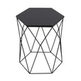 thumbnail image 1 of Serta at Home Element Geometric Side Table in Midnight Black, 1 of 6