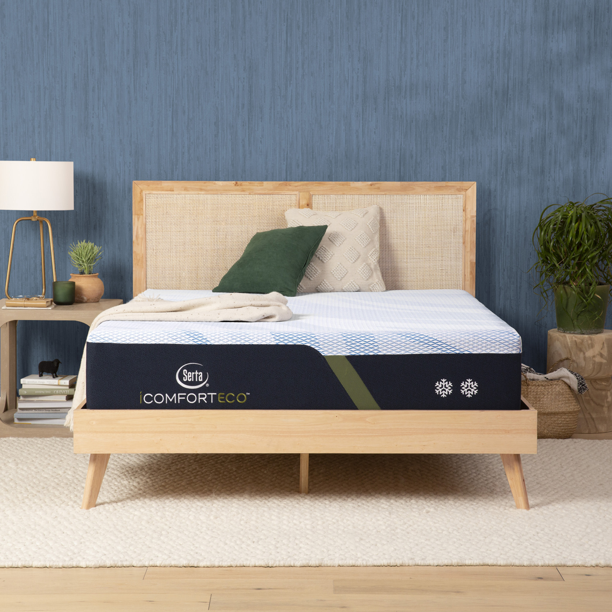 Serta F15GL 13.25" Memory Foam Firm Mattress Twin XL