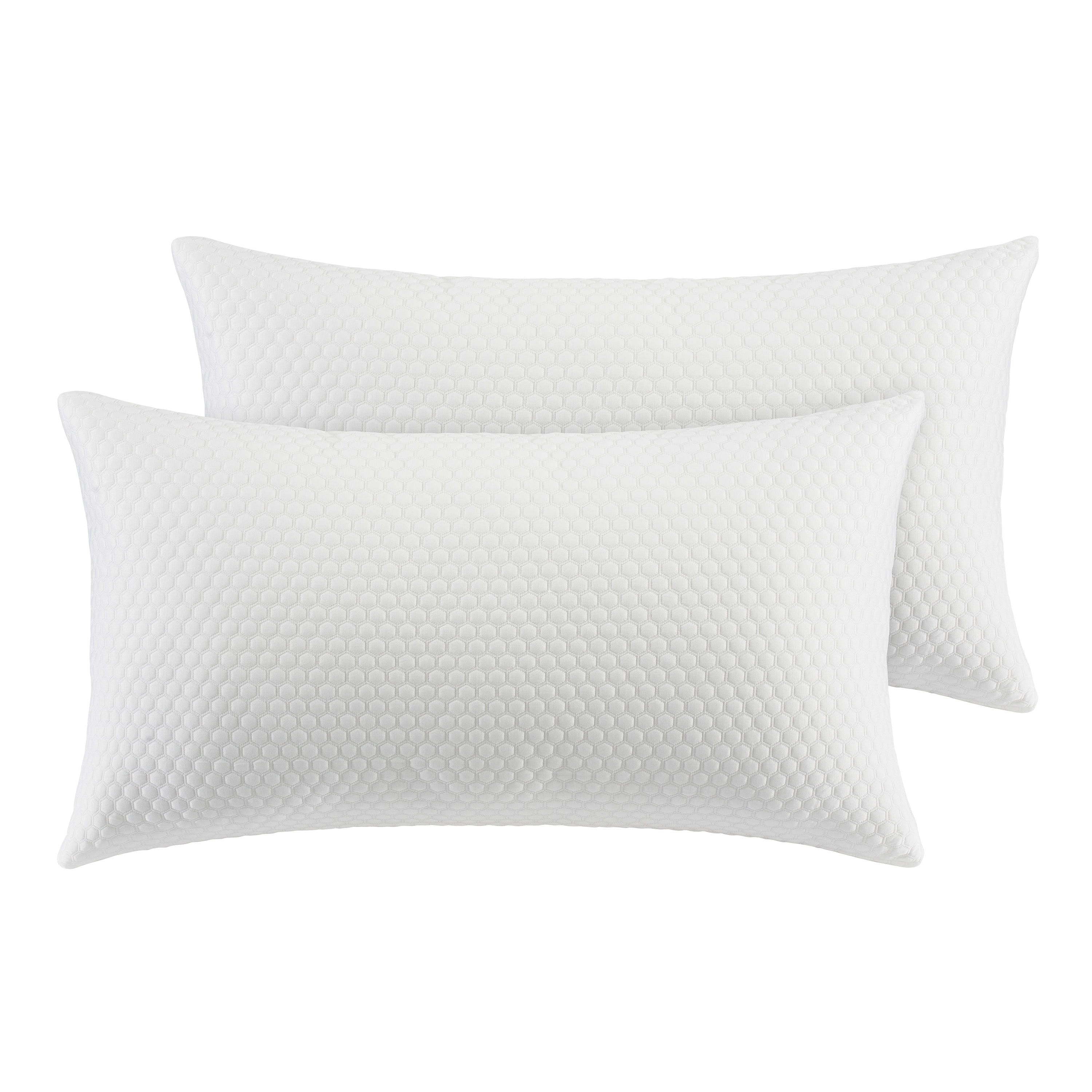 Sertapedic Arctic Slumber Rolled Bed Pillow, King, 2 Pack