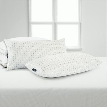 Serta Hypoallergenic Fill King Bed Pillow, Microban antimicrobial Protection (2 Count)