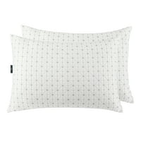 2-Pack Sertapedic Charcool Bed Pillow Standard/Queen Deals