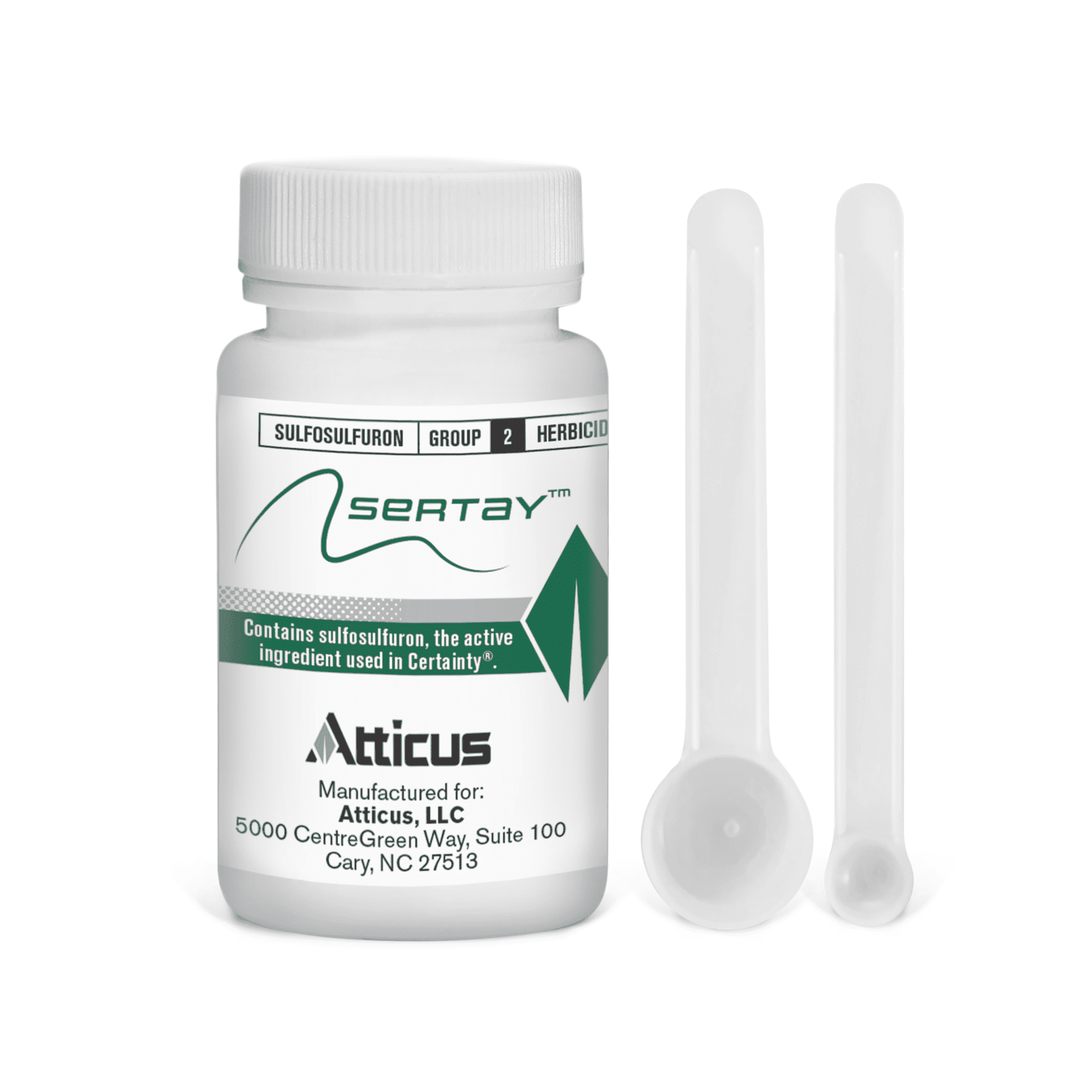Sertay Herbicide (1.25 oz) - (Compare to Certainty) – Sulfosulfuron Weed Killer for Southern Lawns – Post Emergent Weed Control - by Atticus