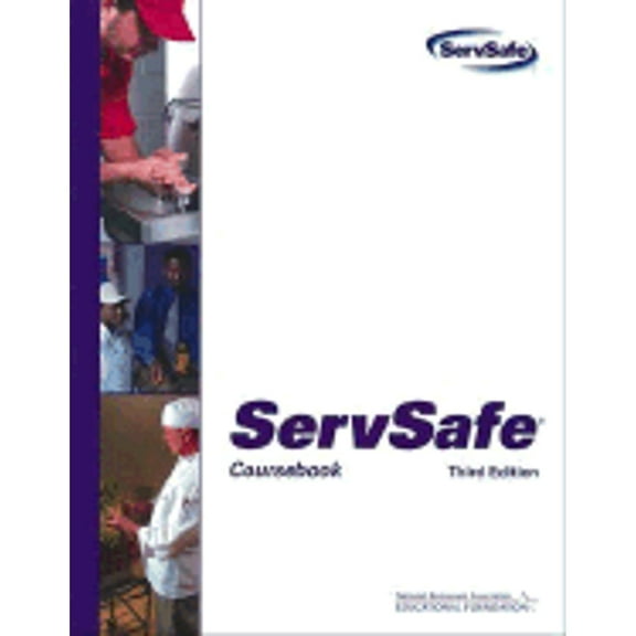 Pre-Owned ServSafe: Coursebook with the Scantron Certification Exam Form (Paperback) 0471478024 9780471478027