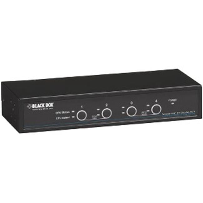 ServSwitch DT KVM Switch DisplayPort with USB & Audio 4-Port - Black