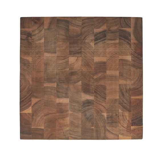 Servappetit Acacia Wood Cutting Board 12 x 12 x 1.73 Inches