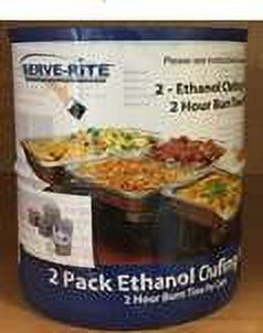 Serve-Rite Ethanol Chafing Fuel, 2 Pack