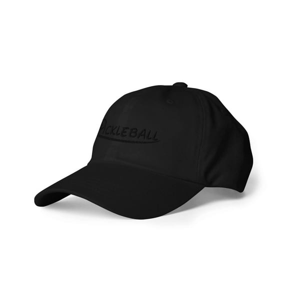 Pickleball Embroidered Low Profile Adjustable Hat