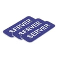 thumbnail image 1 of Server 1 x 3" Name Tag, Blue (3 Pack), 1 of 2