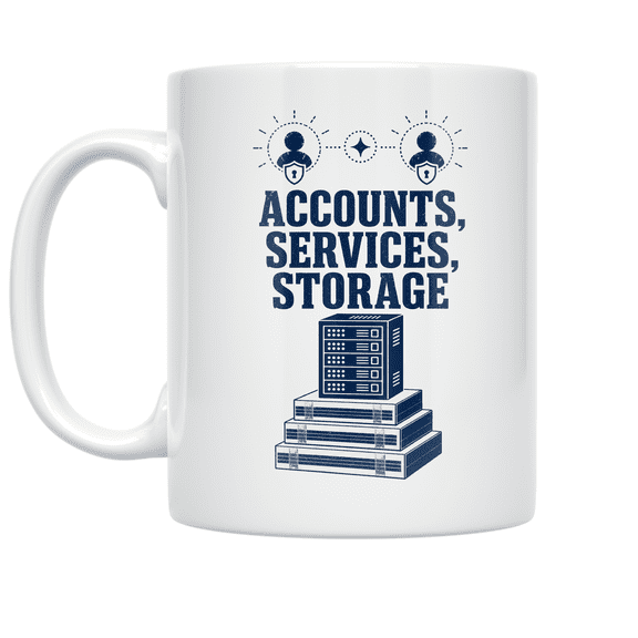 Server Administration Design - Tech Enthusiast - 11 oz Ceramic Coffee Mug