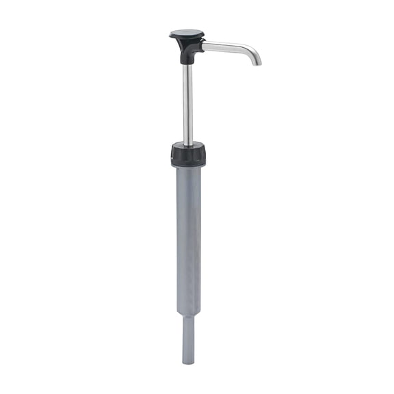 Server Products Eco Bottle Pump for Jar, Condiment and Sauce Dispenser, 1 oz with 38mm Opening, Stainless Steel, Model 88000, Compatible with Any Dispenser with 38mm Opening