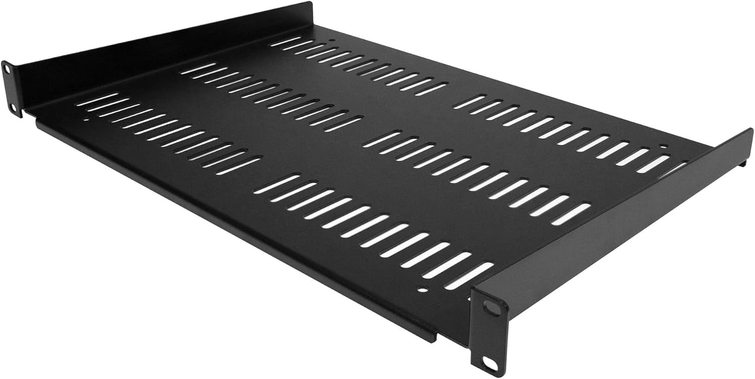 Server Rack Shelf - Universal Vented Rack Mount Cantilever Tray for 19 ...