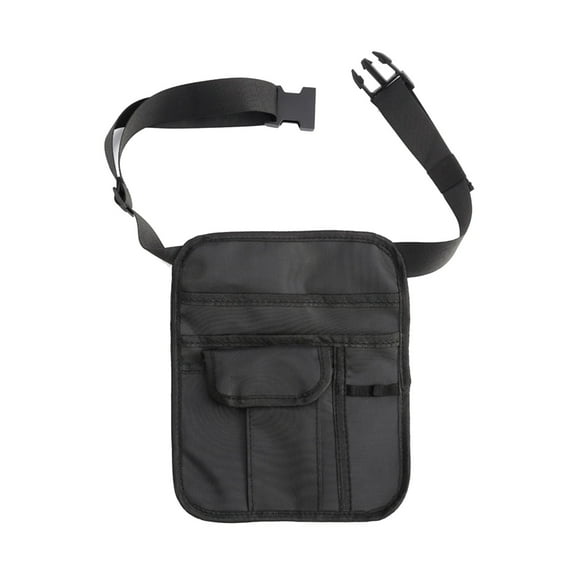 Server Waist Pouches Restaurant Waiter Waist Pouches Bag with Adjustable Belt Utility Money Bag Serving Apron with Pockets