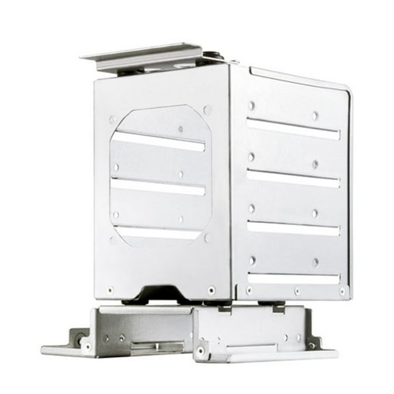 Server Chassis 3.5" Hdd Cage For Silverstone Rm400 / Rm41-506 / Rm41-H08 Case Accessroies, Support 4X3.5" Hdd, 1X2.5" Hdd And 1X 8025 Fan Slot, Material