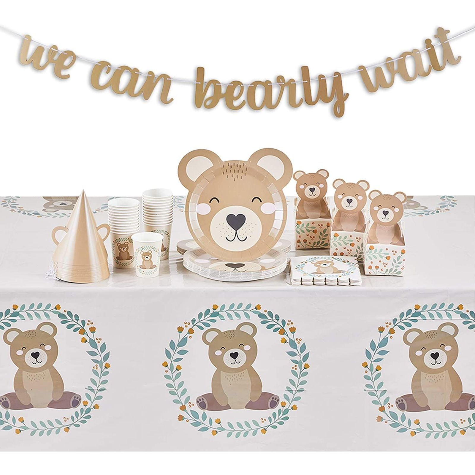 30 EDITABLE Baby Shower Games - Bearly Wait Baby Shower Collection