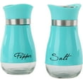 thumbnail image 1 of Servette Home Basic Salt & Pepper Shakers - Aqua, 1 of 5