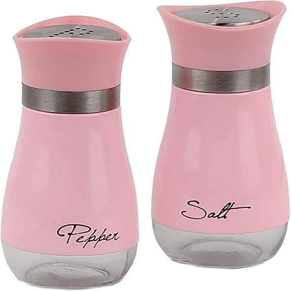 Servette Home Basic Salt & Pepper Shakers - Pink