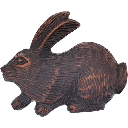 Servette Home Bronze Metal Napkin Weight 3.25 L x 2.75 H x 0.2 W inches – Bunny Rabbit