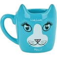 thumbnail image 1 of Servette Home Cat Coffee Mugs for Cat Lovers Live,Love,Meow!, 1 of 6