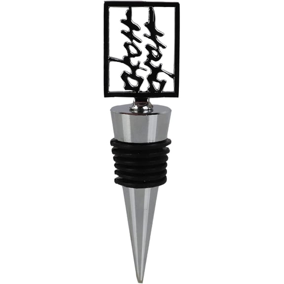 Servette Home Reusable Double Happiness Metal Bottle Stopper