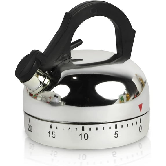Servette Home Egg Timer - Cooking Timer with Mechanical Alarm - Kettle