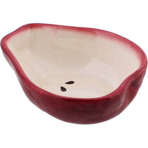 Servette Home Fruit or Vegetable Novelty Ceramic Mini Serving Bowl Dipping Sauce Dish Condiment Bowl