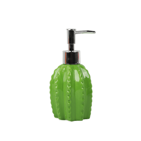Servette Home Novelty Soap Dispenser- Cactus Soap Pump for Home and Kitchen Decor- One Size