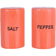 thumbnail image 1 of Servette Home Orange Ceramic Salt & Pepper Shakers | Vibrant Kitchen Accessories, 1 of 5