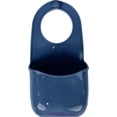 thumbnail image 1 of Servette Home Sponge Holder for Kitchen Sink, Navy PVC Hanging Sponge Caddy 3.5 L x 7.5 H inches, 1 of 5
