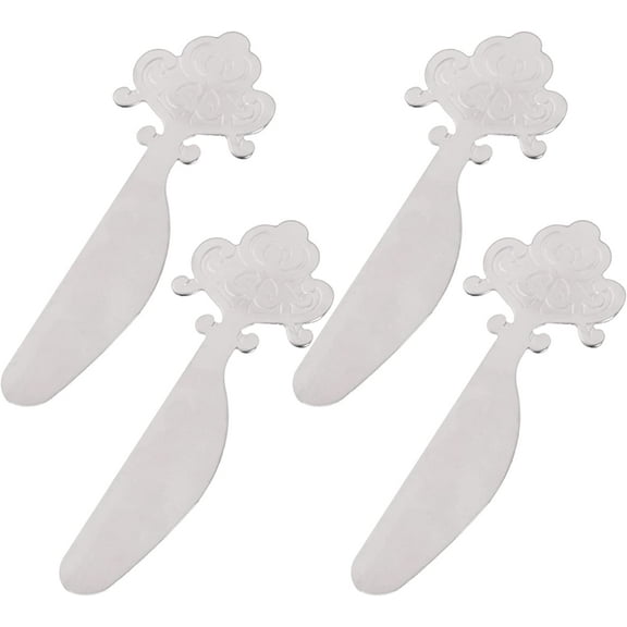 Servette Home Stainless Steel Cheese Knife and Butter Spreader  Set of 4