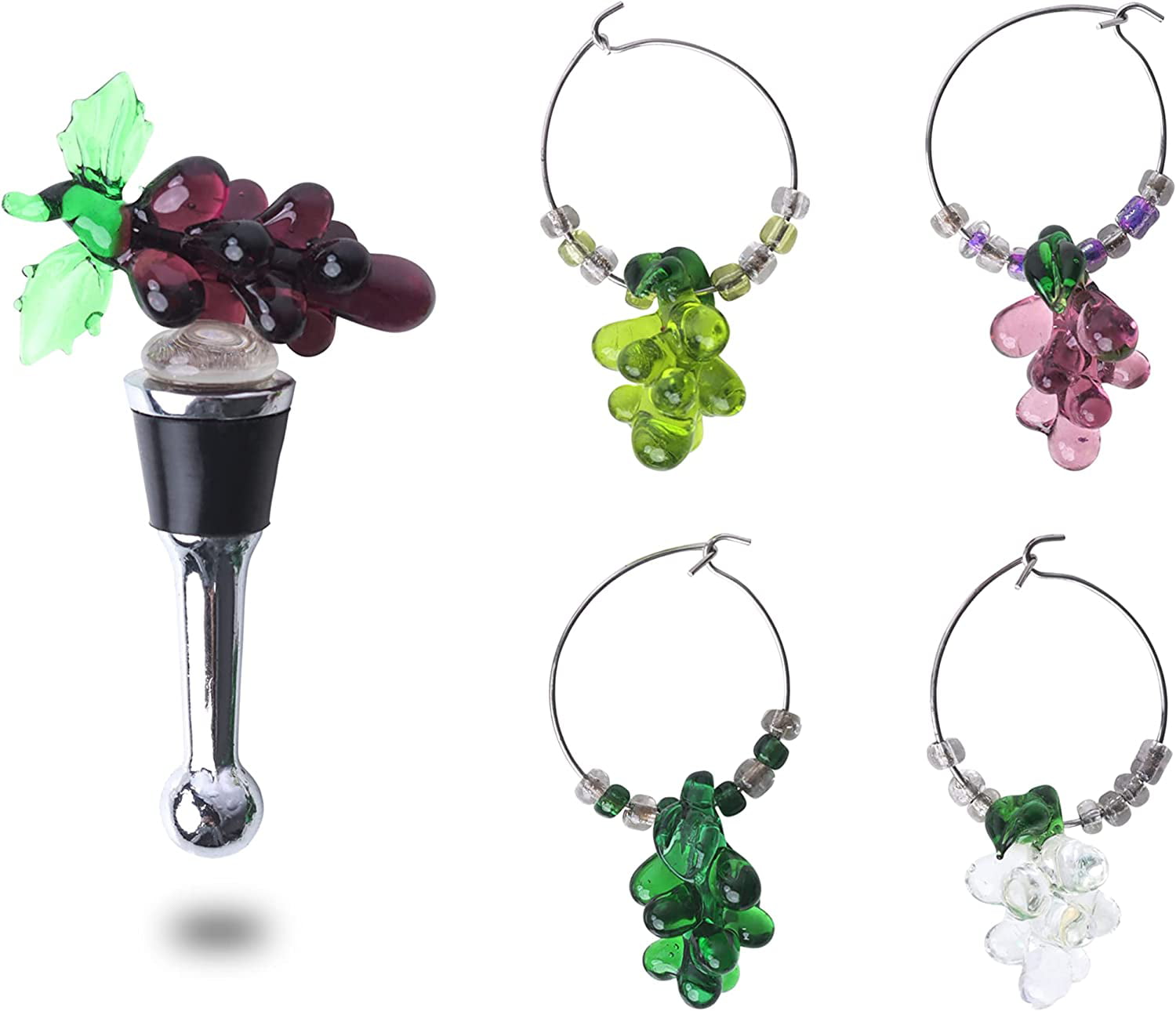 https://i5.walmartimages.com/seo/Servette-Home-Wine-Bottle-Stopper-with-4-Wine-Glass-Charms-Grapes_fbb56e45-b06e-475a-9c7f-7a3f7474f96c.3c0c445d536e6b9881131bf287e314ef.jpeg