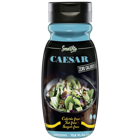 ServiVita Zero Calories Caesar Dressing, 10.6 Fl Oz