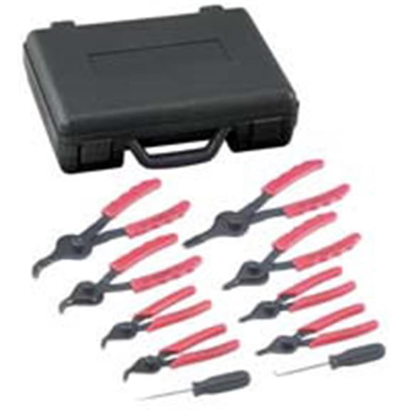 Service 8 Piece Snap Ring Pliers Set