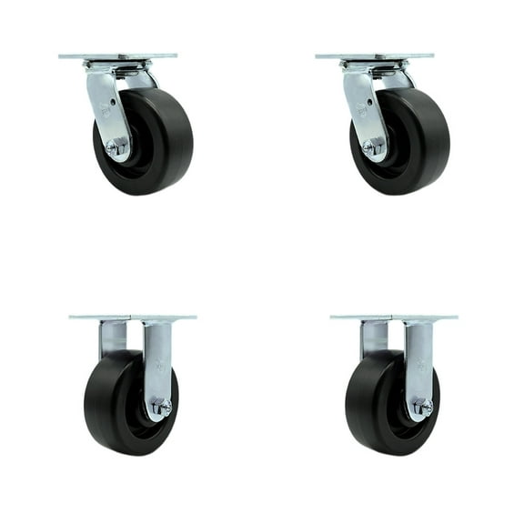 Service Caster Brand Replacement Caster Set for Husky Utility Carts