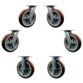 thumbnail image 1 of Service Caster Brand Replacement Caster Set Magliner Casters 130077 and 130078, 1 of 2