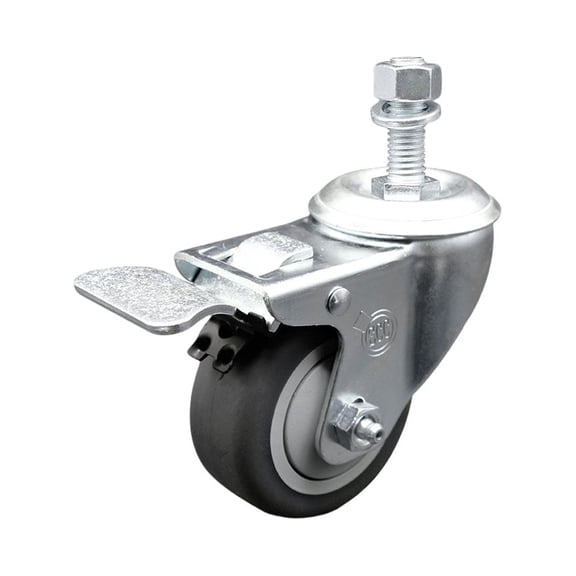 Service Caster Brand Replacement for Colson Caster 2.03254.445 MTG10 BRK5