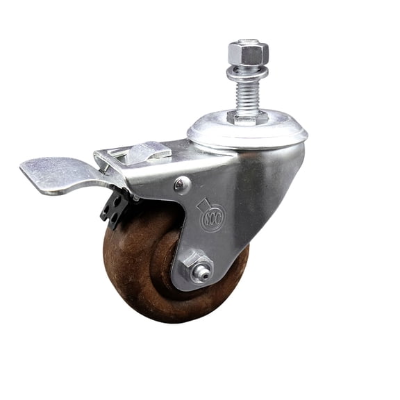 Service Caster Brand Replacement for Colson Caster 2.03254.52 HT MTG13 BRK5