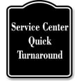 thumbnail image 1 of Service Center - Quick Turnaround BLACK Aluminum Composite Sign 8.5''x10'', 1 of 9