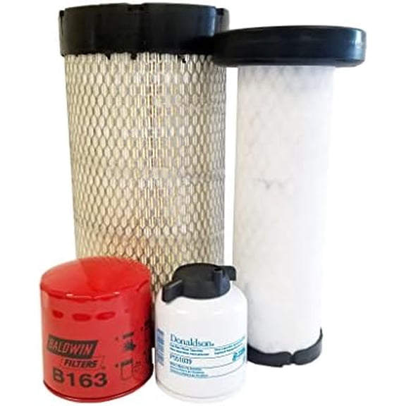 Service Filter Kit Compatible with Bobcat S160, S185, S205 Skid Steer Loader$$Garden &