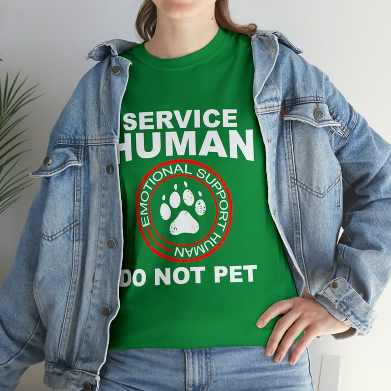 Service Human Tshirt Funny Dog Owner Emotional Support Human Premium T-Shirt Service Human Tshirt Funny Dog Owner Emotional Support Human Premium T-Shirt