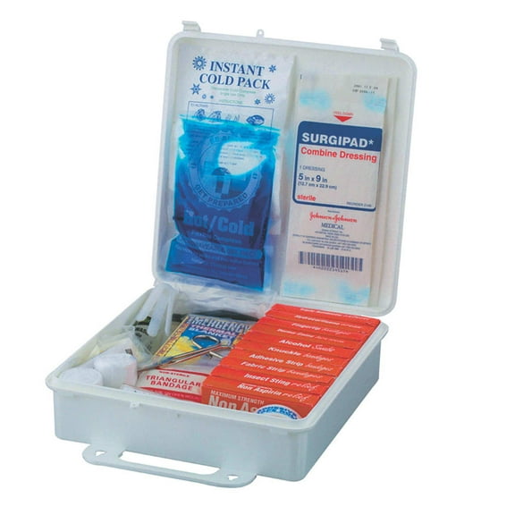 Service Ideas 1124SI 173-Piece First Aid Kit