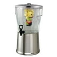 thumbnail image 1 of Service Ideas CBDRT5SS Beverage Dispenser, Round, 5 Gallon, Stainless Steel w/Infuser Tube, Silver, 1 of 5