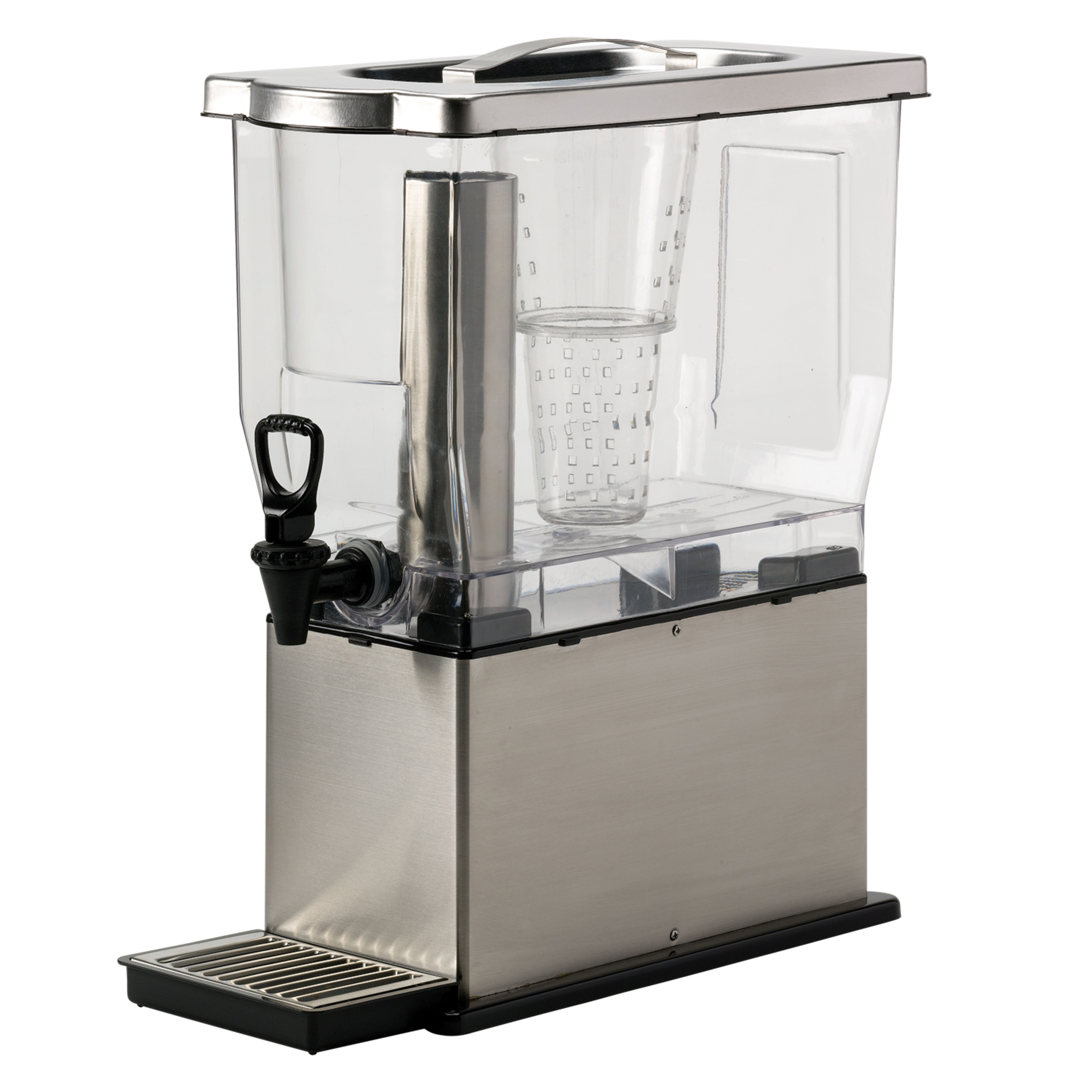 VEVOR Commercial Beverage Dispenser 4.8 Gallon,Ice Tea Drink Machine18  Liter 200W,Stainless Steel Food Grade Material Commercial Juice dispenser,  110V Equipped with Thermostat Controller 