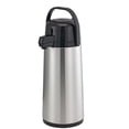 thumbnail image 1 of Service Ideas ECA19S Eco-Air Push Button Airpot, Glass Vacuum, 1.9 Liter, Stainless Exterior, 1 of 4