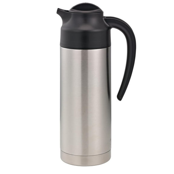 Service Ideas S2SN100 SteelVac Carafe, 1 Liter (33.8 oz.), Stainless Steel