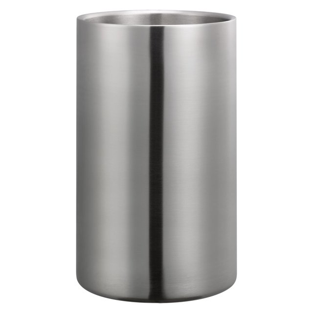 Service Ideas WC1 Wine Chiller, Stainless Steel, Double Wall, Brushed