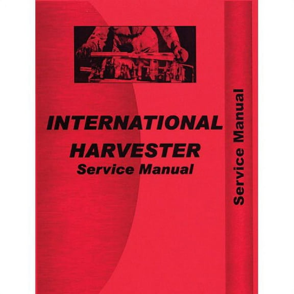 Service Manual fits International Super C